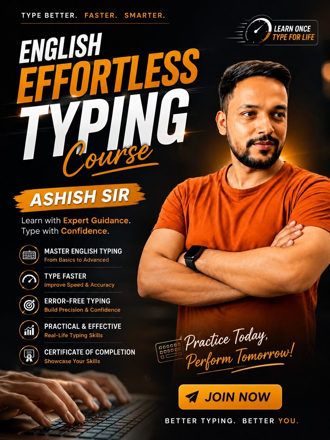 English Effortless Typing Course
