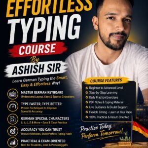German Typing Course