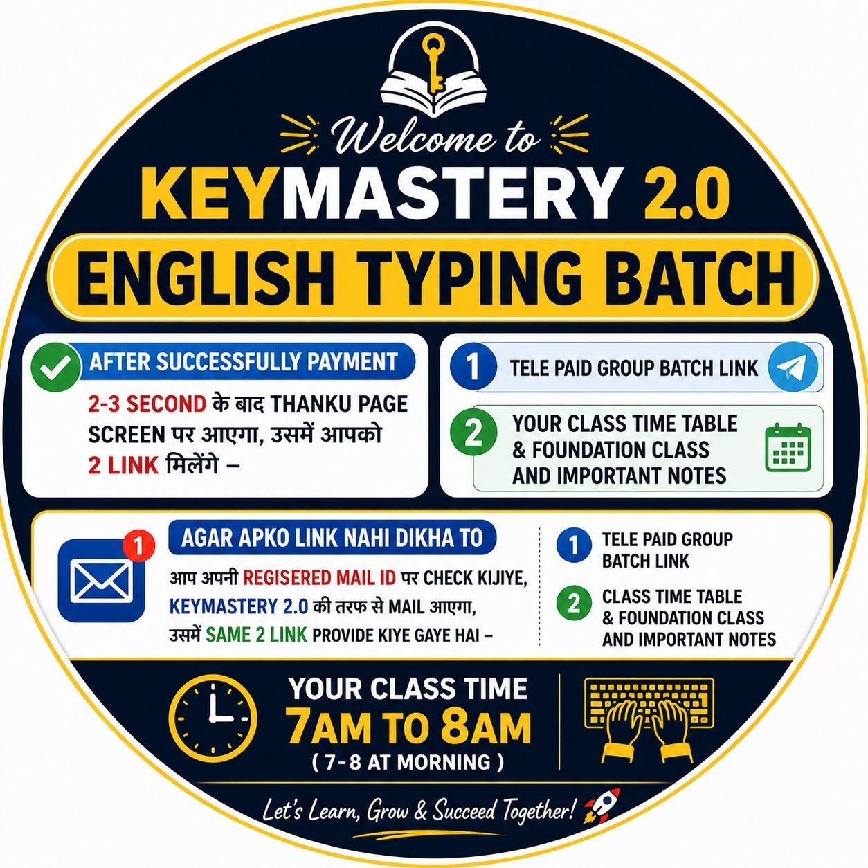 English Effortless Typing Course (NO REFUND POLICY)