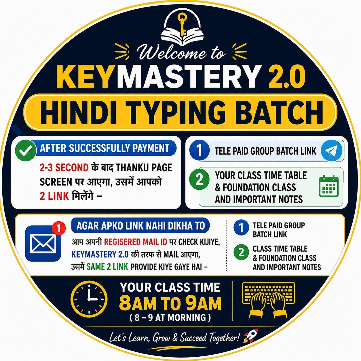 Hindi Effortless Typing Course (NO REFUND POLICY)