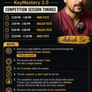 competition session (NO REFUND POLICY)
