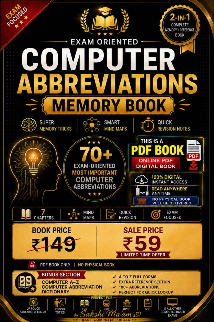 Computer Abbreviations for Competitive Exams