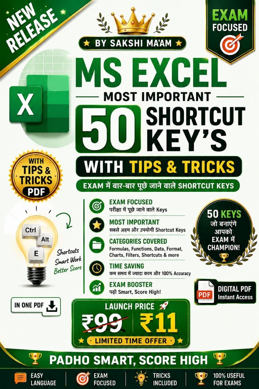 MS Excel Shortcut Master