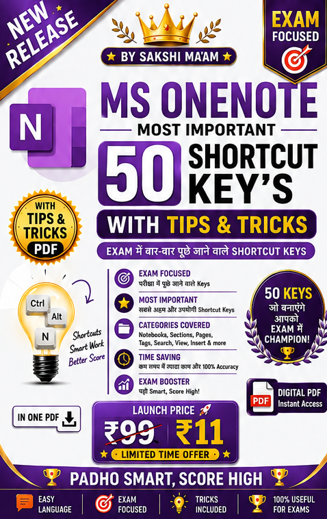 MS OneNote Shortcut Keys