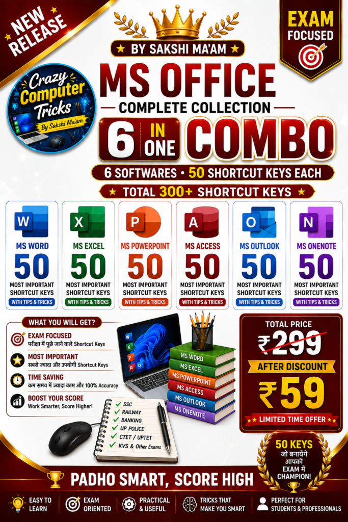 MS Office 6 in 1 Combo